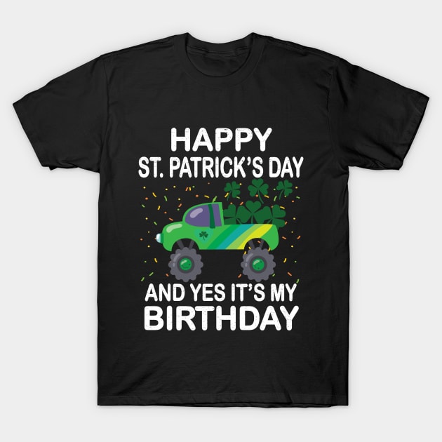 St Patricks day Birthday T-Shirt by othmane4